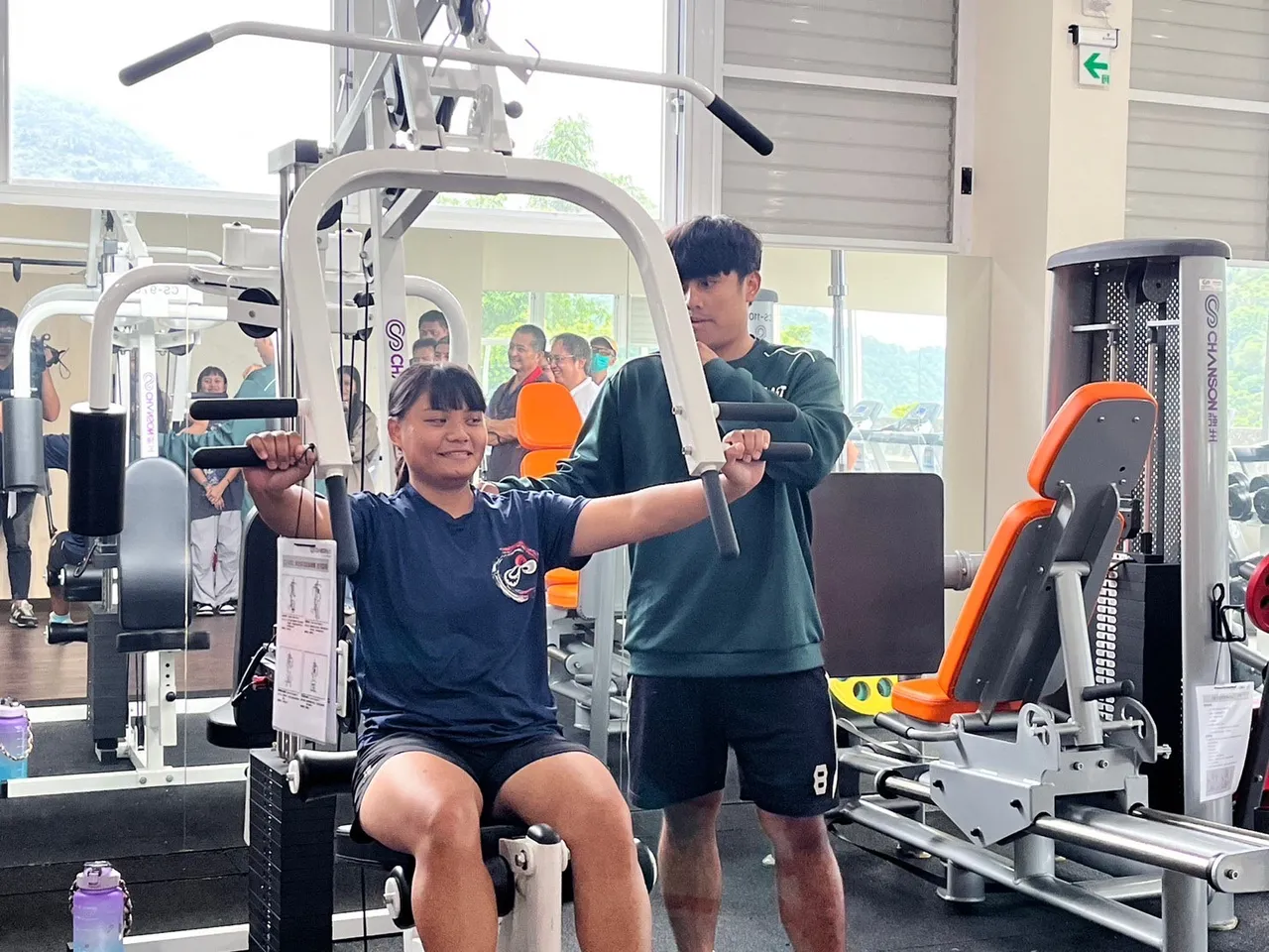 那瑪夏社區運動中心今日揭牌。原民會提供