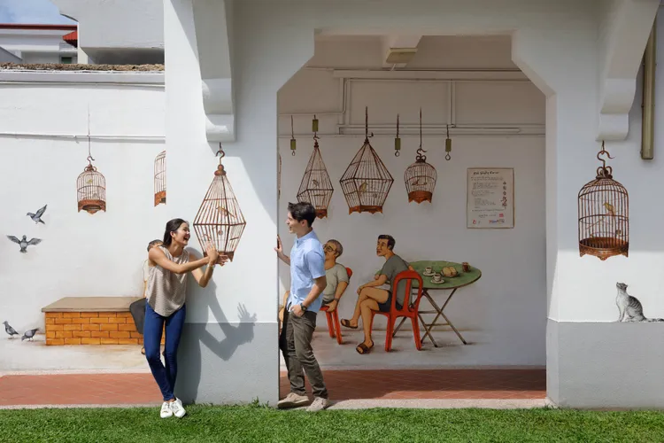 中峇魯壁畫。《新加坡旅遊局》提供