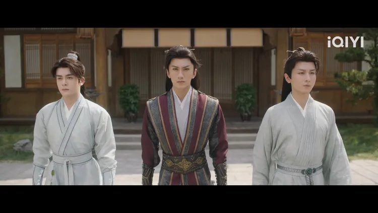 曾舜晞（左起）、肖順堯、成毅。iQIYI提供