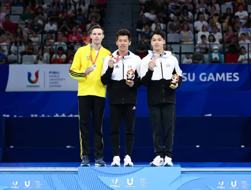 李智凱成世大運首名鞍馬3連霸 蕭佑然首度參賽奪銅