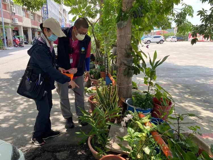 市府強化衛教與宣導。市府提供