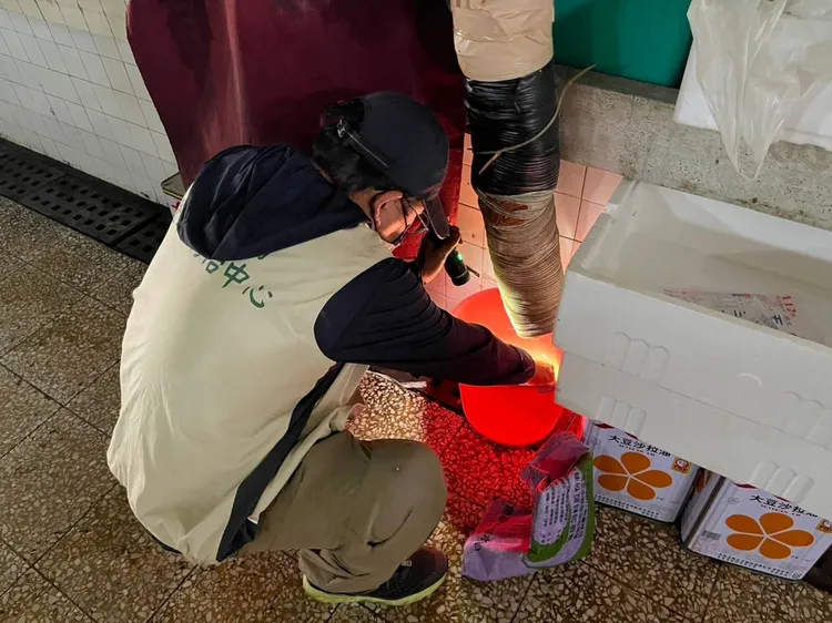 市府加強傳統市場孳清。市府提供