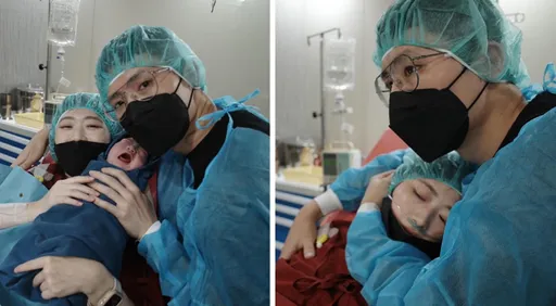 《全明星》晏柔中克服卵巢早衰成功生寶寶!與演員男友喜抱兒子小楊桃