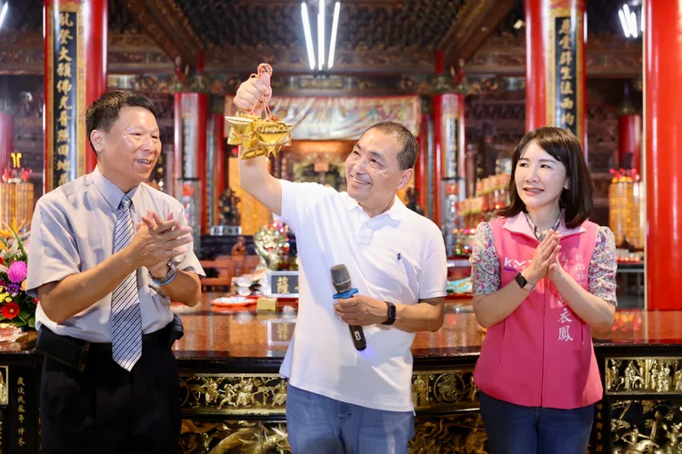 侯友宜今天彰化行程滿檔。侯辦提供