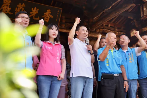 早料到?!侯友宜從容以對郭台銘宣布參選 謝衣鳳微慍:就是保送賴清德