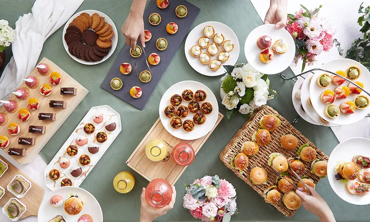 台南遠東香格里拉一站式婚顧團隊，從文定婚宴，到喜宴迎賓茶點或After Party皆可為新人量身客製專屬風格婚禮。業者提供