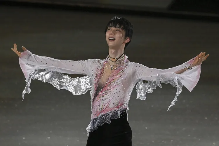 羽生結弦有花滑王子美譽。資料照片
