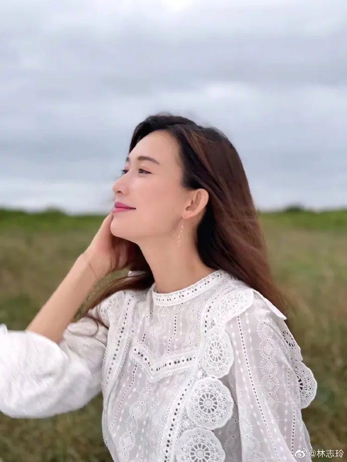 志玲姊姊人美心善。翻攝林志玲微博