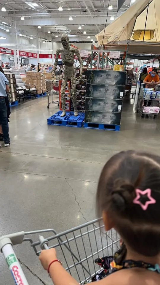 大家只敢遠看。翻攝自「Costco好市多 商品經驗老實說」臉書
