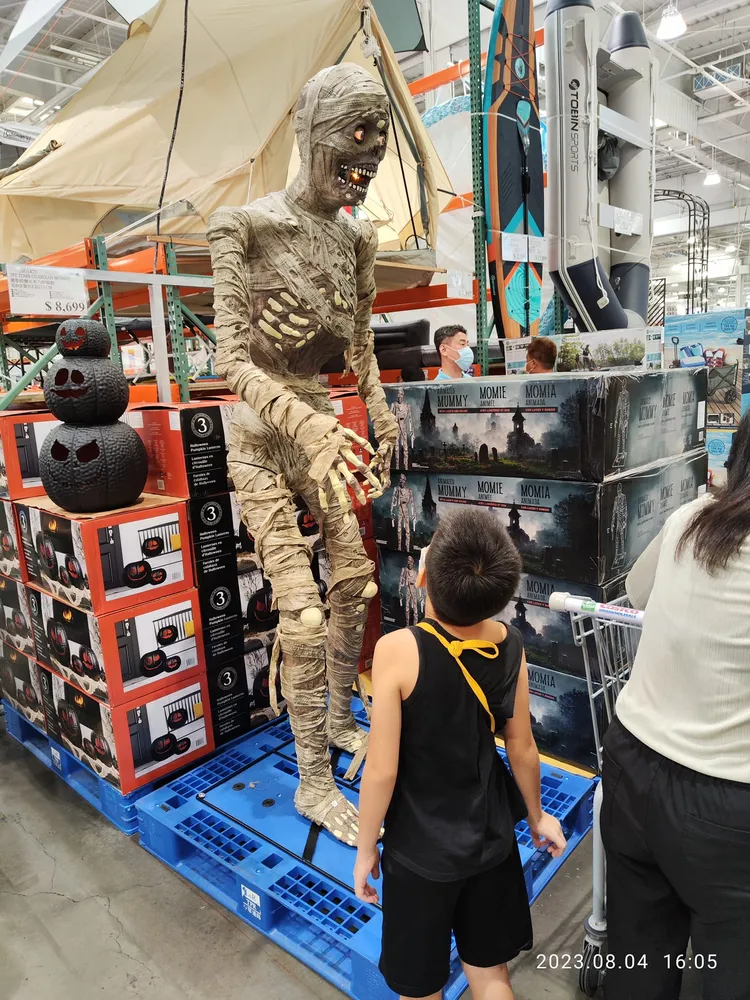 不過也有小孩不害怕。翻攝自「Costco好市多 商品經驗老實說」臉書