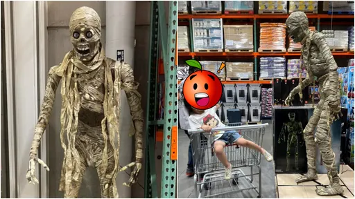 好市多驚見「會動的木乃伊」　小孩嚇哭阿姨跌坐地！網曝超狂隱藏功能