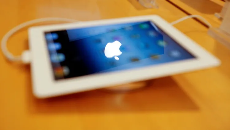 圖為印度孟買蘋果商店。資料照片