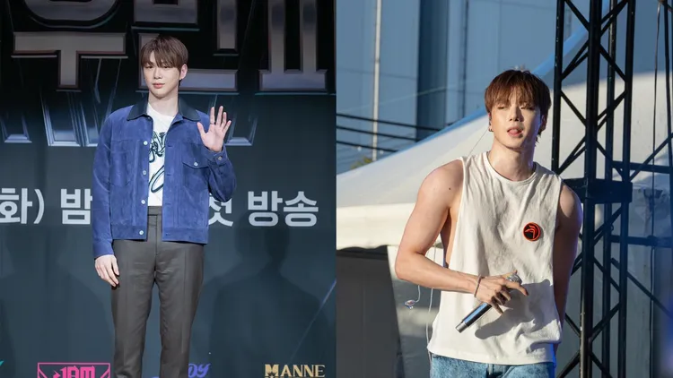 姜丹尼爾日前出席Summer Sonic音樂節，大秀結實肌肉。左圖品牌提供、右圖翻攝姜丹尼爾IG 