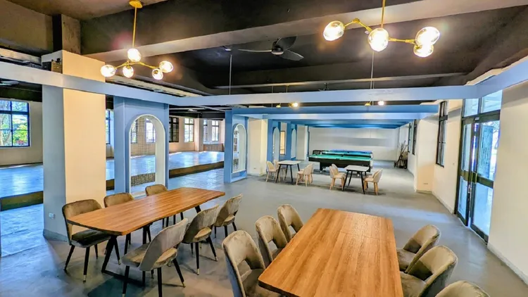 光復商工學生宿舍加入交誼廳空間。國教署提供