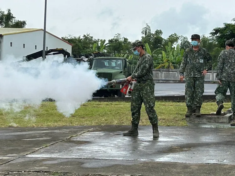 台南疫情嚴峻，再次向國軍請求人力支援。市府提供