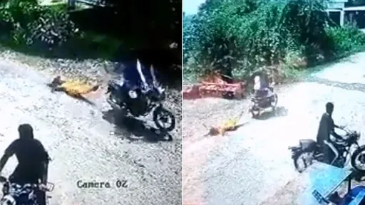 驚悚影片|她逃家約會隔天回來秀男友 父怒殺女兒「機車拖屍遊街」