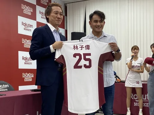林子偉月薪加獎金破百萬!合約總值3100萬 在樂天將穿25號