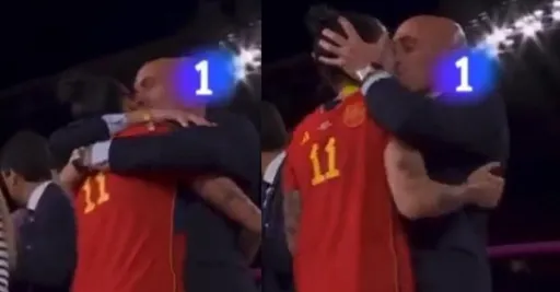 女足世界盃奪冠頒獎時竟「嘴對嘴」強吻球員!西班牙足協主席道歉了