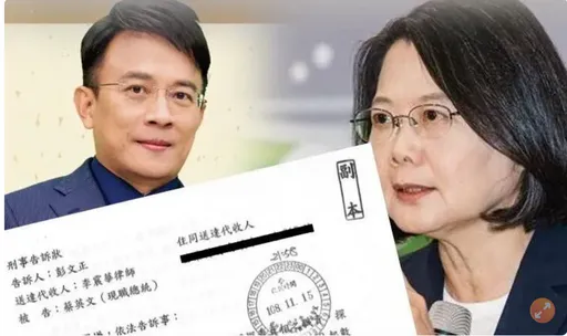 蔡英文論文爭議!彭文正告女法官求償200萬 最新判決出爐