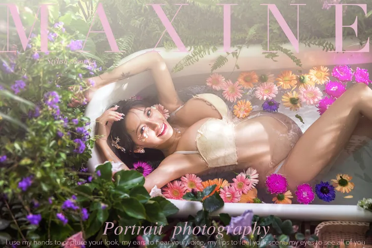 祈錦鈅特別請知名攝影師替她掌鏡。小紅莓工作室提供