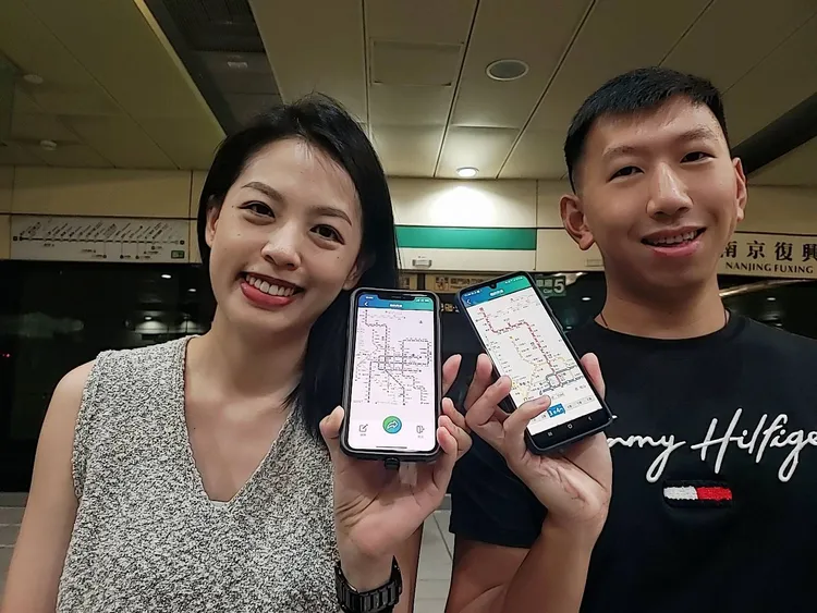 北捷GO App相約列車上線。北捷提供