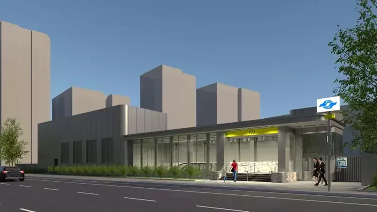 捷運站進場最佳時機，有網友點名匯集新北第一環、捷運環狀線、雙北科技廊道、銀新未來城、水岸景觀等地利優勢的這一站，忍不住狂讚：「這一站最香！」翻攝新北市政府捷運局官網