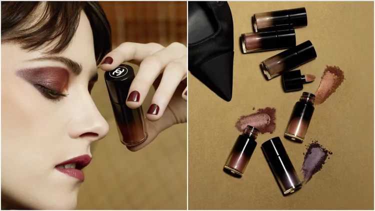 緞光絲柔氣墊眼影，各1300元。品牌提供