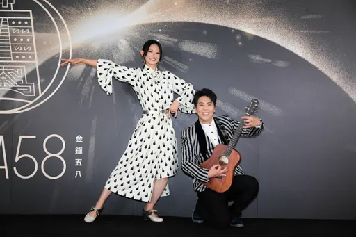 廣播金鐘主持人亮相!吳奕蓉秀舞邵大倫伴奏 展現默契