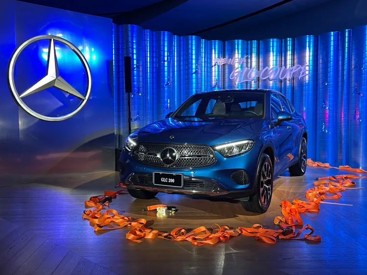 全新GLC Coupé採用2.0升直列四缸 M254 渦輪引擎，GLC 200 4MATIC Coupé可帶來204匹馬力。林浩昇攝