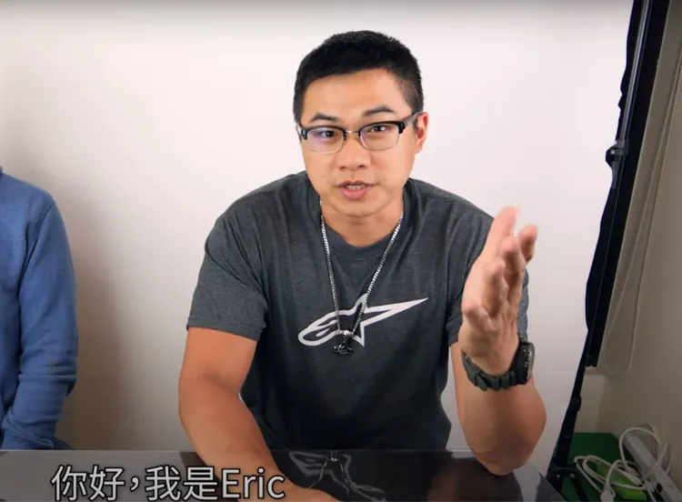 創作「山道猴子」動畫的大神Eric真容終於曝光。翻攝自YT頻道Eric Duan