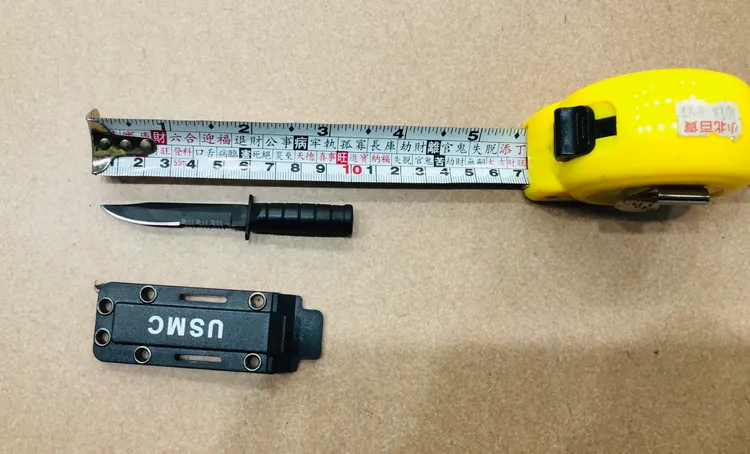 林男去年持刀傷人。翻攝畫面