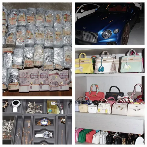 貧窮限制了想像!洗錢集團鈔票成綑堆金庫 名車名錶愛馬仕列陣