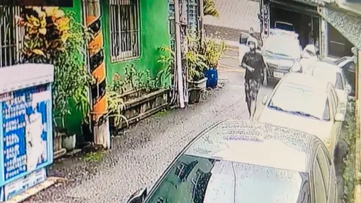 雲林惡火3死｜追捕畫面曝光！逆子騎贓車逃亡　鑽巷弄「走三步」轉身認栽