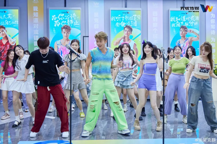 吳克群外表比實際年齡小得多。翻攝吳克群微博