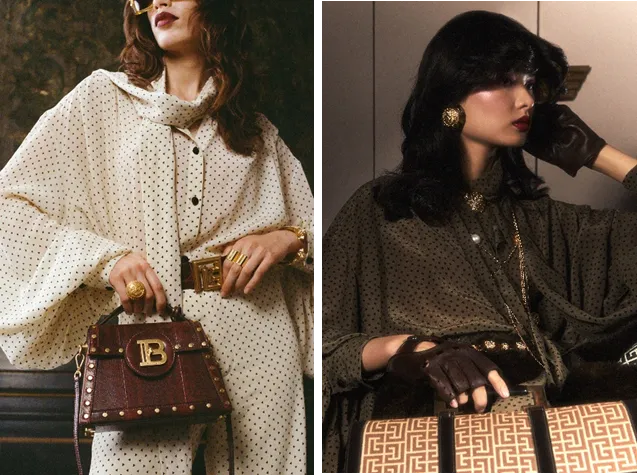 BALMAIN早秋系列將標誌性新法式風格注入現代摩登風尚。品牌提供