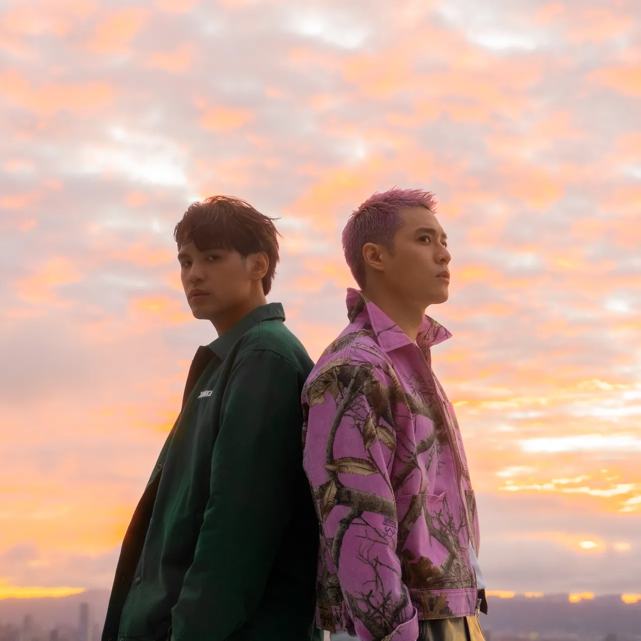 陳零九與周湯豪默契十足,僅耗時2小時就完成這首炸裂新曲。滾石唱片提供