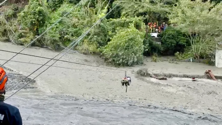 現場預計要救出55人。台中消防局提供