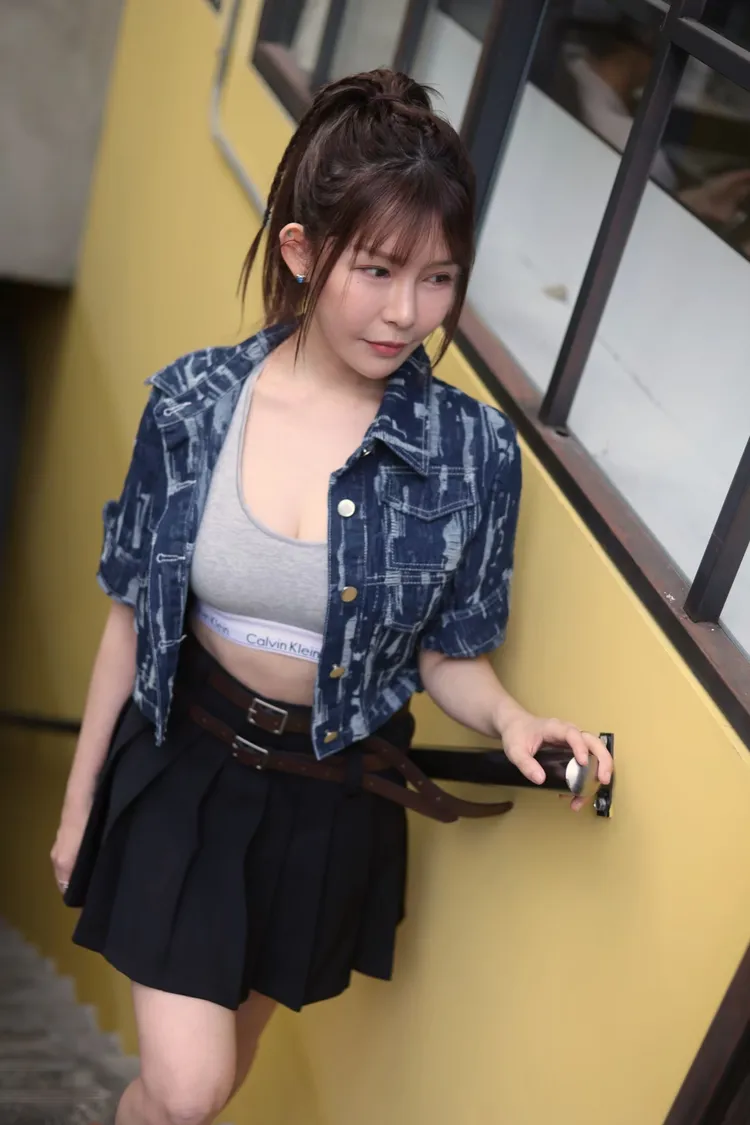 阿樂受訪，暢談演藝心路歷程。彭欣偉攝