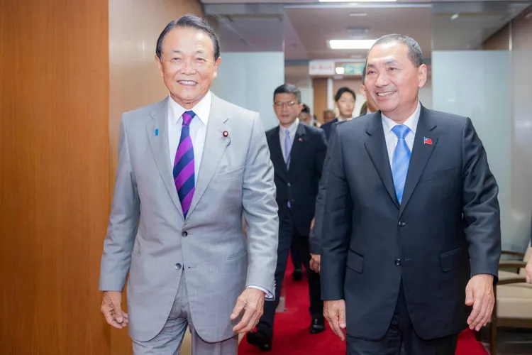 柯志恩認為，侯友宜此次訪日行應該是順利過關。翻攝侯友宜臉書