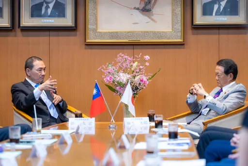 侯友宜訪日過關!一度被憂親中 她曝麻生太郎認證「不是麻煩製造者」