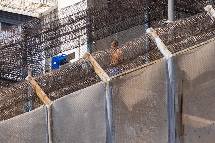 黎智英「放封」空間為一塊約15坪大的空地，美聯社