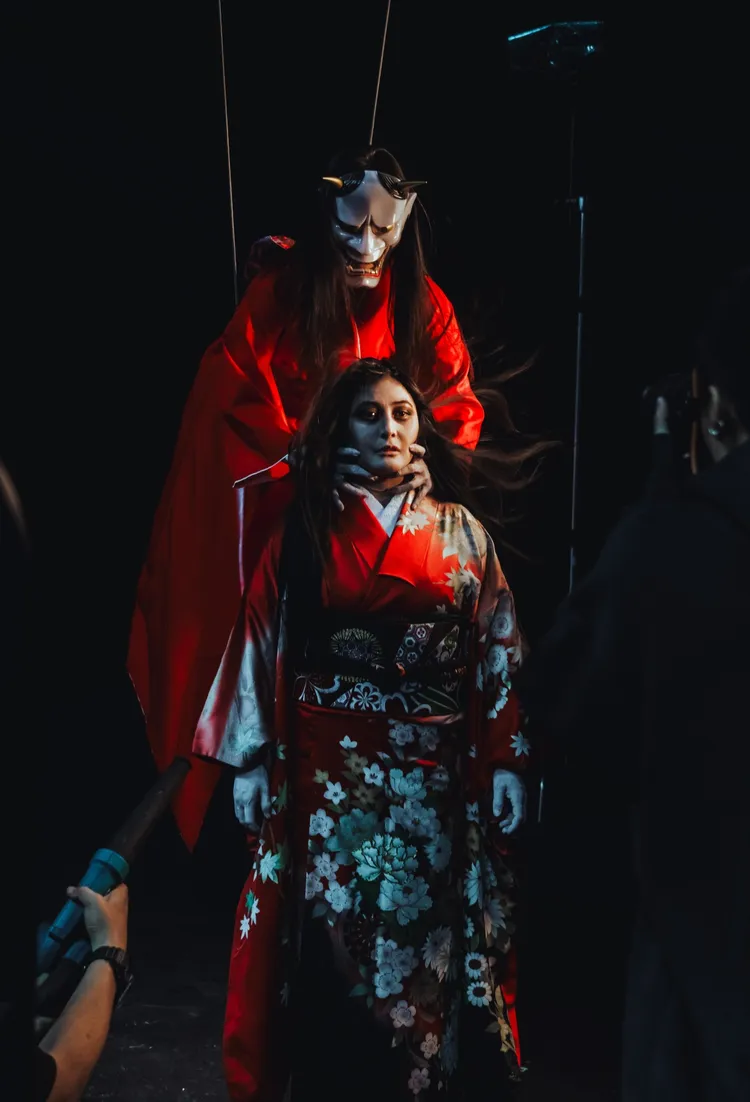 何超儀拍攝電影海報。852Films提供