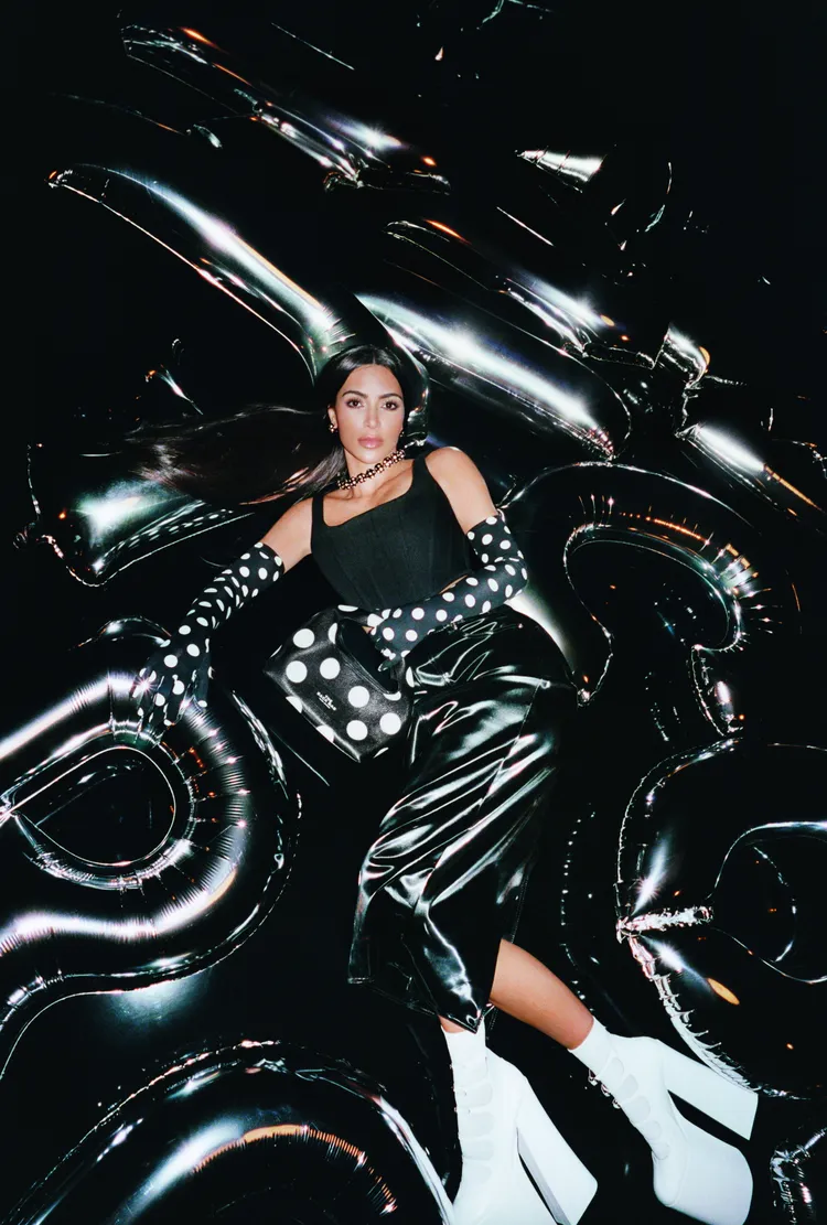 金卡達夏拍攝MJ秋冬系列全球廣告。品牌提供