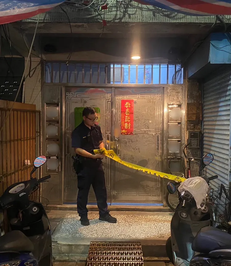 新莊昨天發生一起命案。翻攝畫面