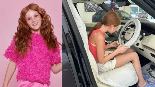 小小富豪買大大車車 喜歡嗎?12歲女兒買給妳