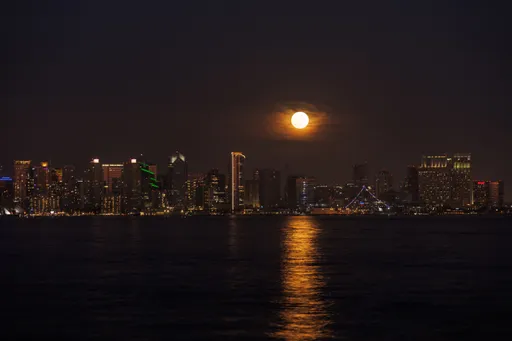 圖多|全球爭睹超級藍月 今年最大顆「夜空中的寶石」