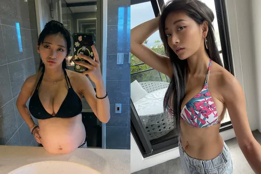 女星辣曬5月孕肚曝「對世界沒留戀」　道歉寶寶：帶你來這可怕世界