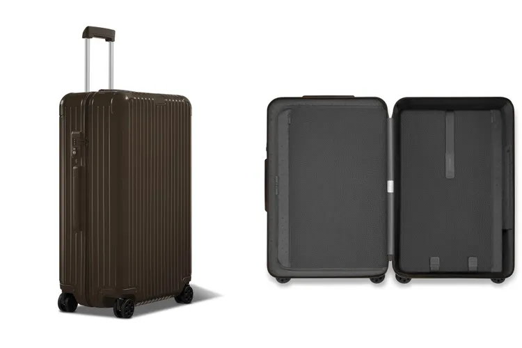 RIMOWA Essential Check-In L Cedar 雪松木行李箱，3萬8200元。品牌提供