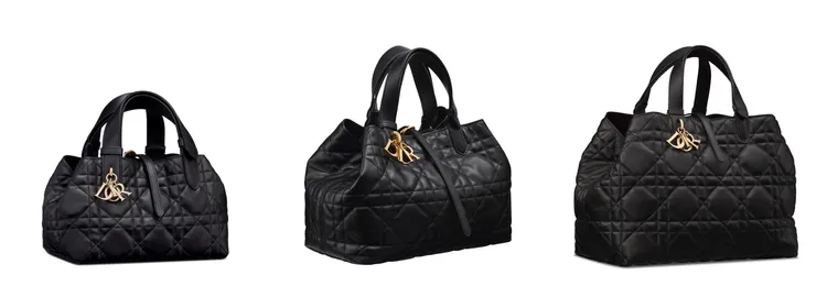 Toujours黑色款（左起）小型11萬5000元、中型13萬元、大型14萬5000元。品牌提供