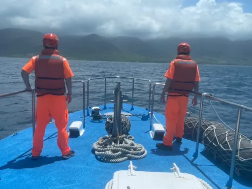 枋山溪民眾海邊捕魚落海!海巡陸海空動員救援中
